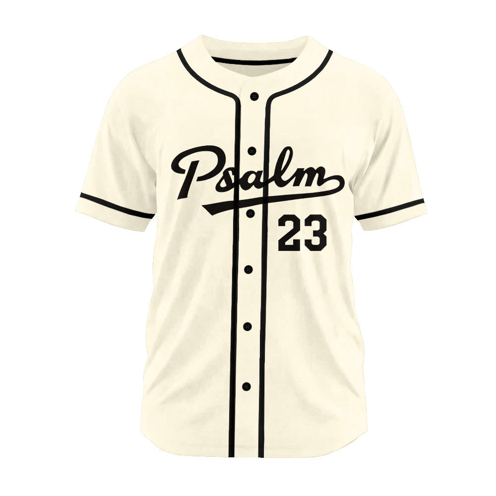 Christianartworkshop Athletic Style Psalm 23 Faith Statement Unisex Baseball Jersey - image 21