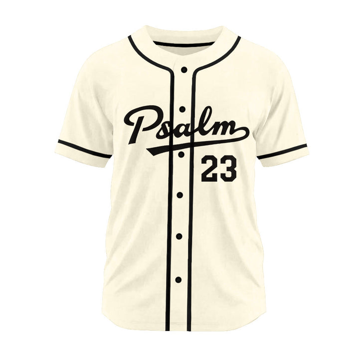 Christianartworkshop Athletic Style Psalm 23 Faith Statement Unisex Baseball Jersey - image 21