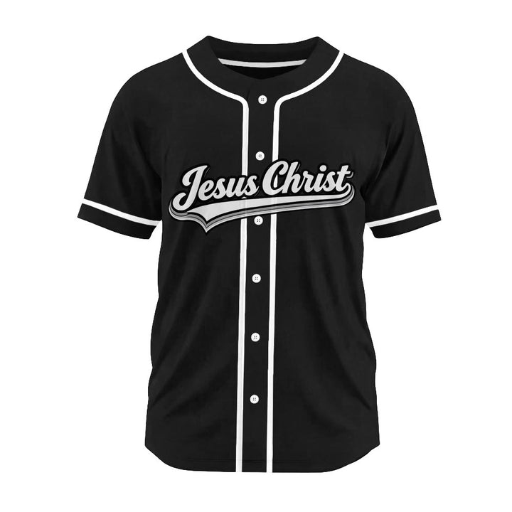 Christianartworkshop Jesus Christ Faith Statement Unisex Baseball Jersey with Crown of Thorns Portrait - image 5