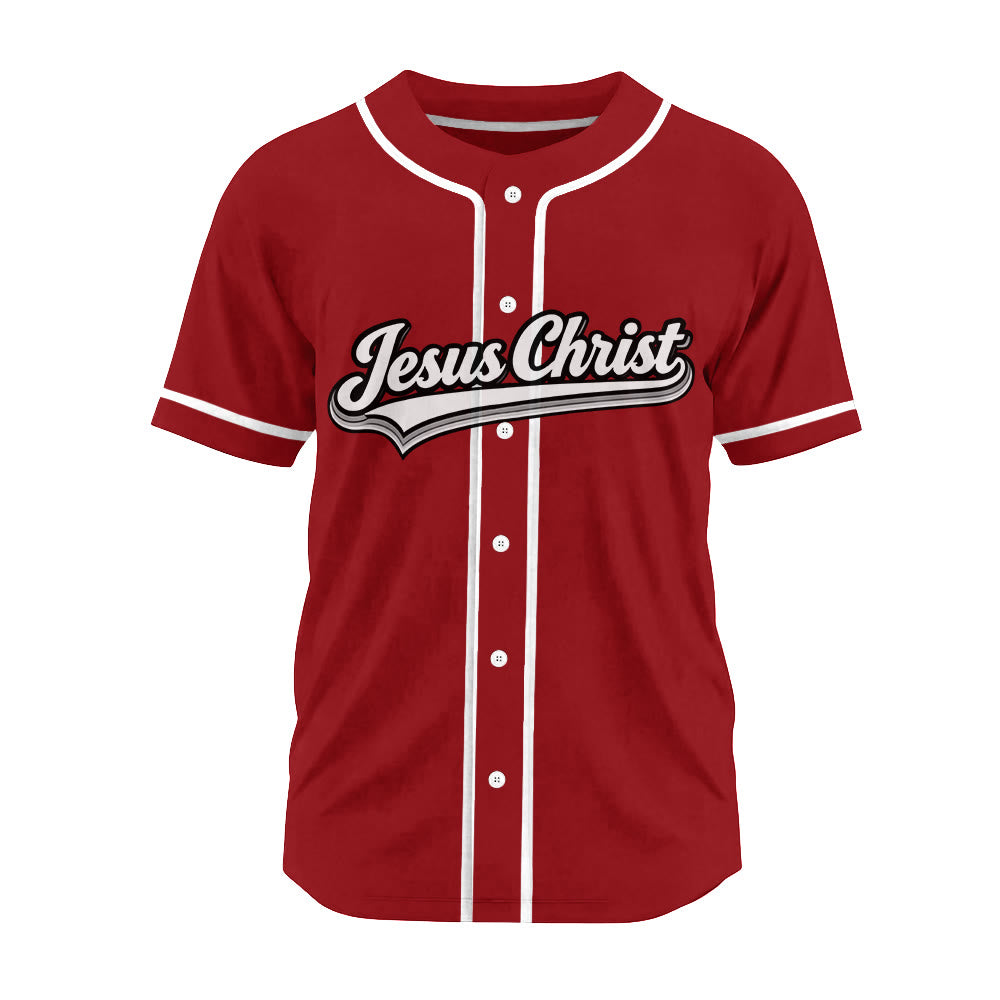 Christianartworkshop Jesus Christ Faith Statement Unisex Baseball Jersey with Crown of Thorns Portrait - image 15