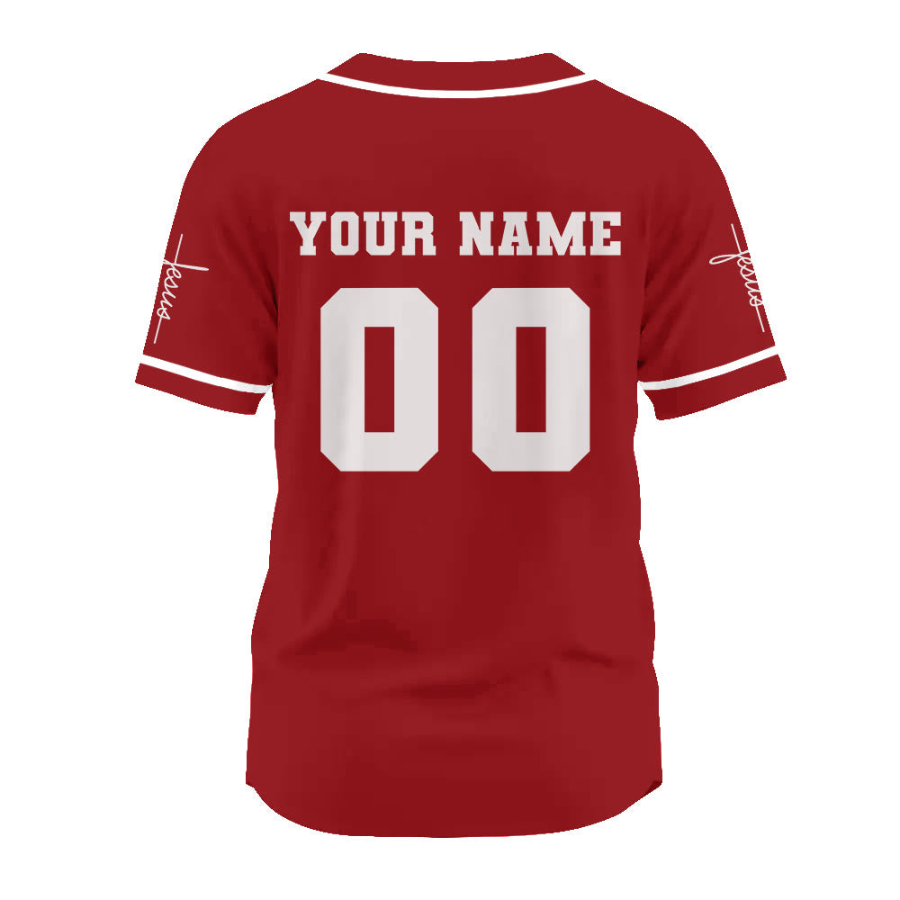 Christianartworkshop Retro Script Child of God Crown Custom Baseball Jersey - image 19