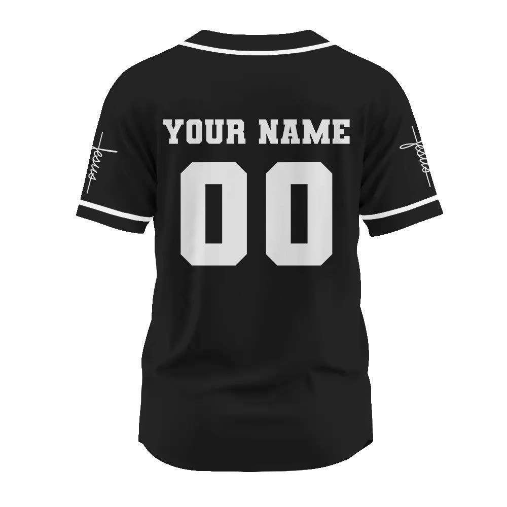 Christianartworkshop Retro Script Child of God Crown Custom Baseball Jersey - image 6