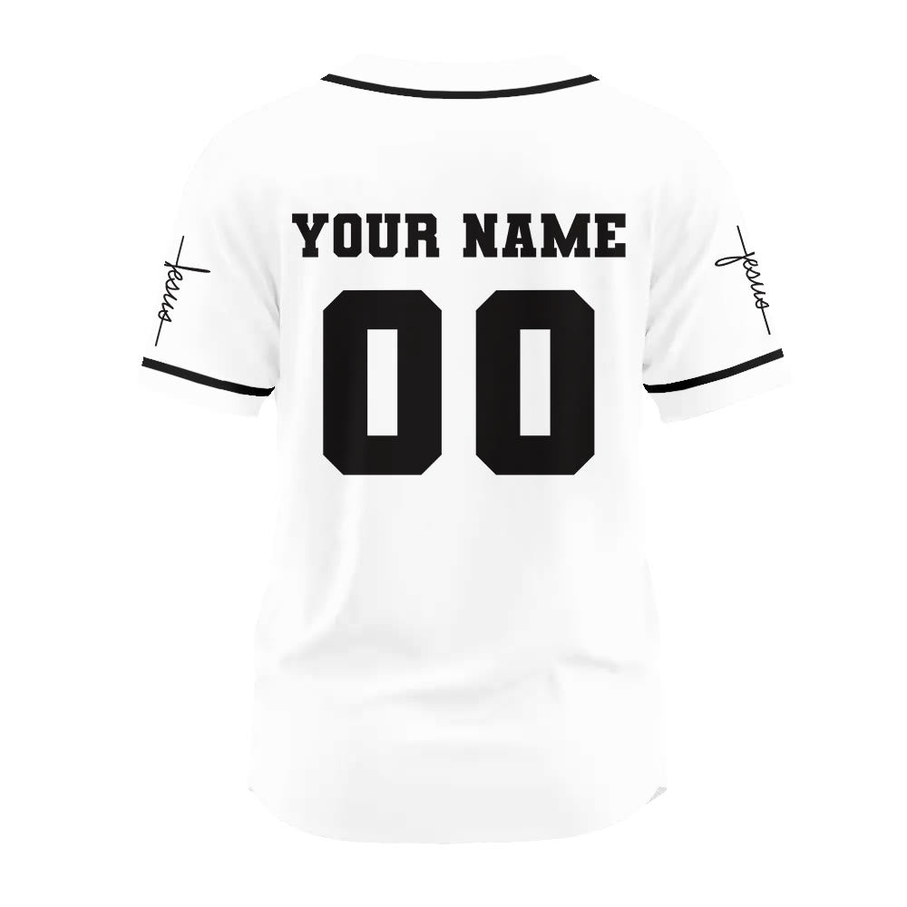 Christianartworkshop Retro Script Child of God Crown Custom Baseball Jersey - image 10