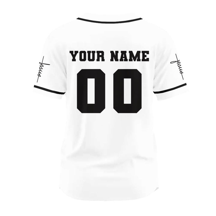 Christianartworkshop Retro Script Child of God Crown Custom Baseball Jersey - image 10