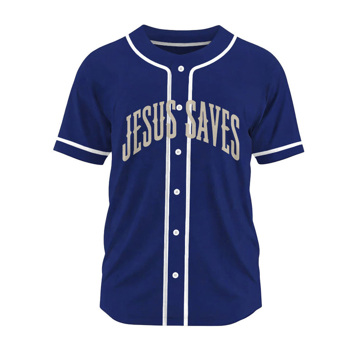 Christianartworkshop Baseball Faith Jesus Saves Unisex Baseball Jersey - image 10