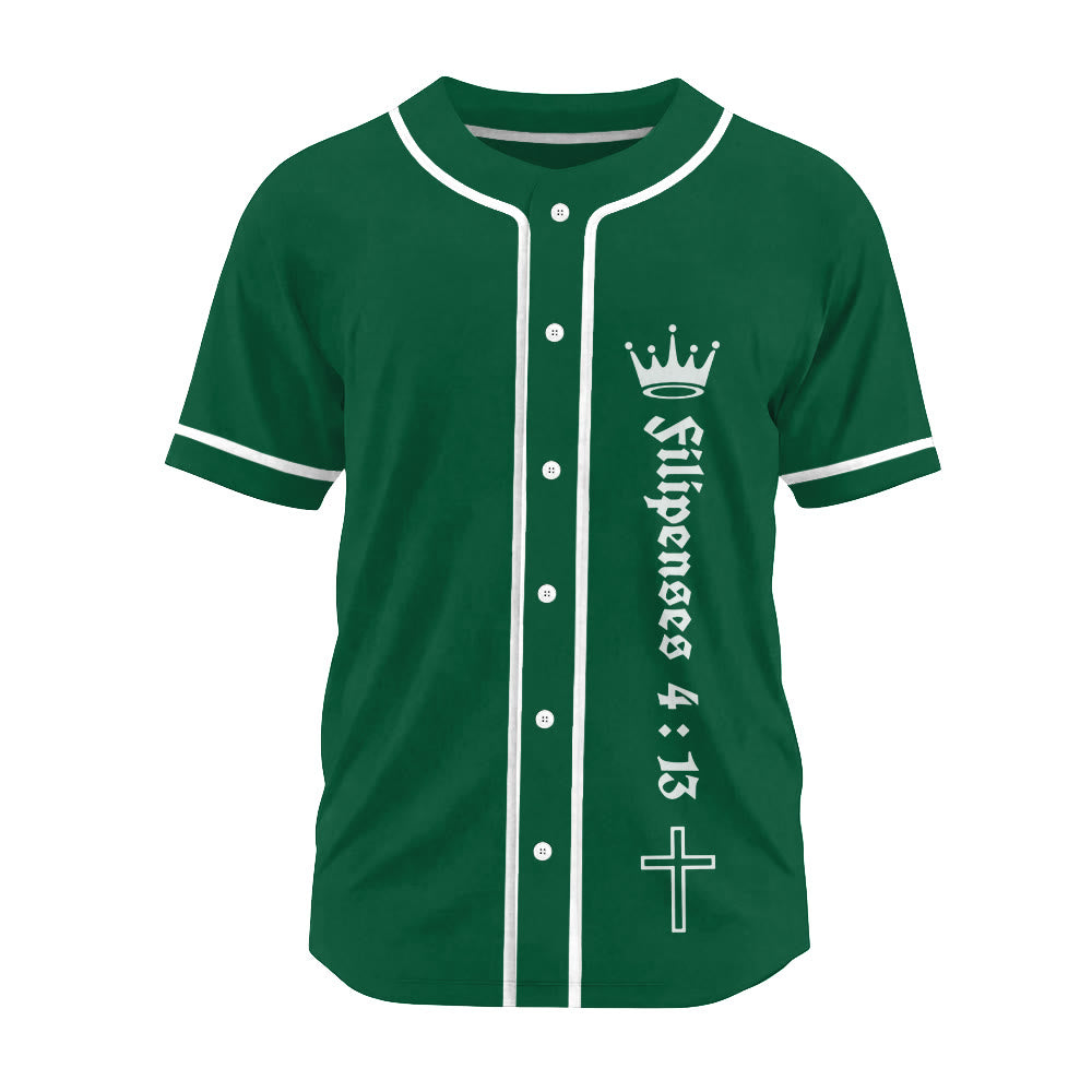Christianartworkshop Philippians 4:13 Yeshua Identity Proclamation Unisex Baseball Jersey - image 19