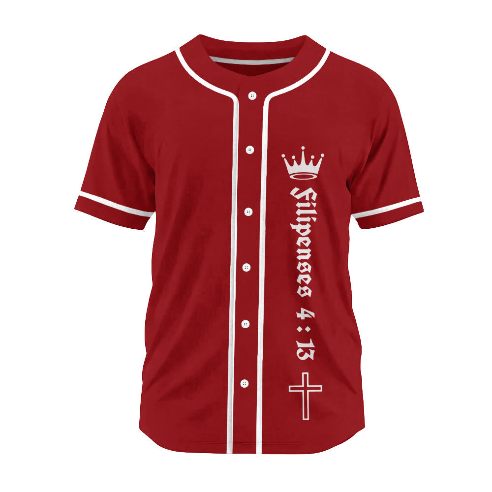 Christianartworkshop Philippians 4:13 Yeshua Identity Proclamation Unisex Baseball Jersey - image 22