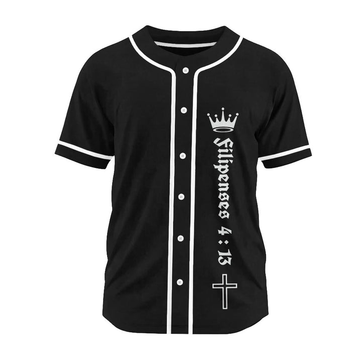Christianartworkshop Philippians 4:13 Yeshua Identity Proclamation Unisex Baseball Jersey - image 13