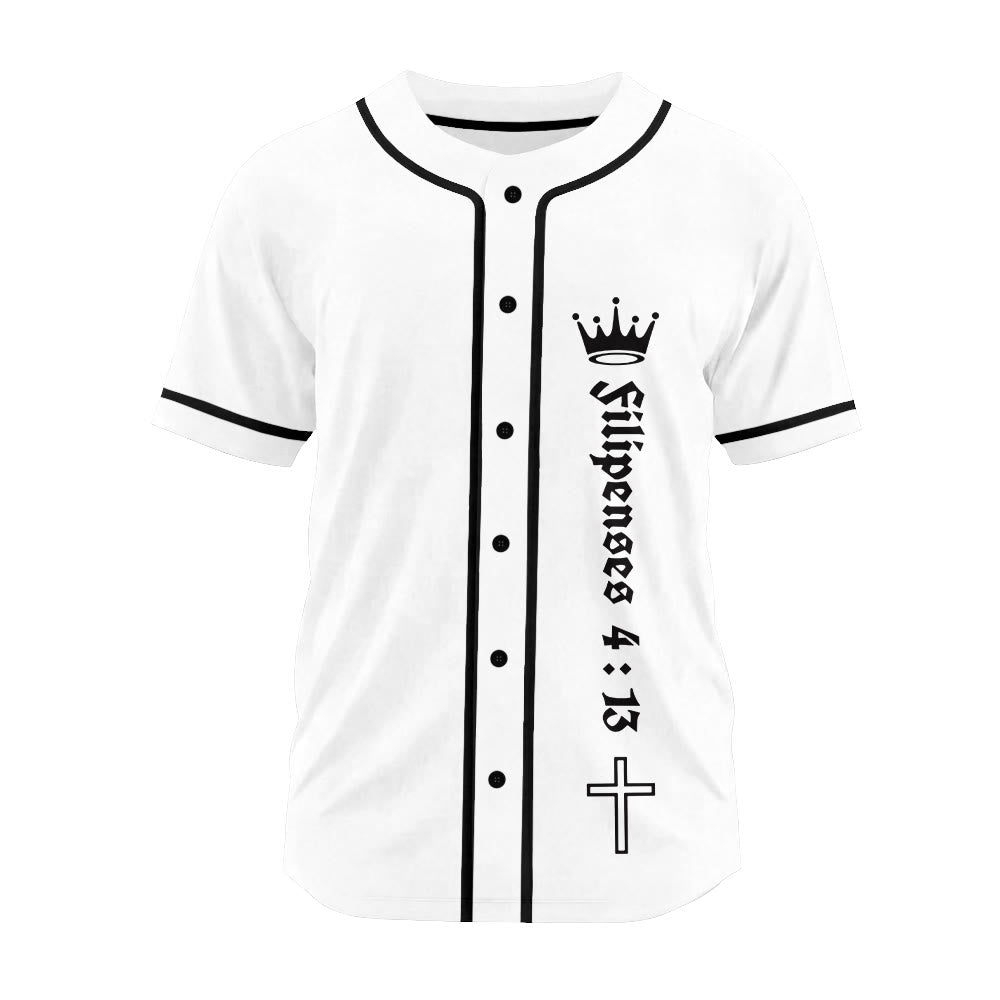 Christianartworkshop Philippians 4:13 Yeshua Identity Proclamation Unisex Baseball Jersey - image 16