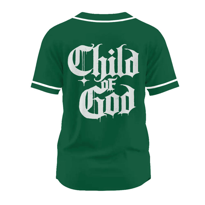 Christianartworkshop Galatians 3:26 Child of God Faith Statement Unisex Baseball Jersey - image 22