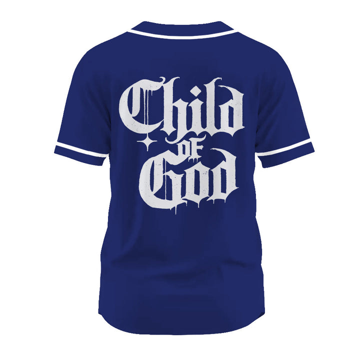 Christianartworkshop Galatians 3:26 Child of God Faith Statement Unisex Baseball Jersey - image 15