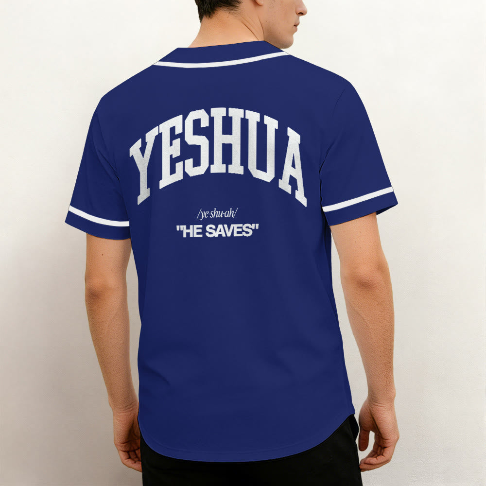 Christianartworkshop Philippians 4:13 Yeshua Identity Proclamation Unisex Baseball Jersey - image 2