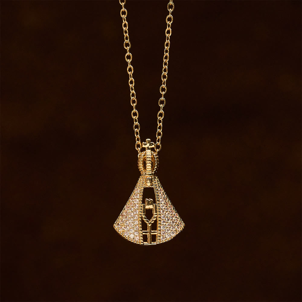 Christianartworkshop Classic Style Nossa Senhora Aparecida Divine Protection Pendant Necklace - image 3