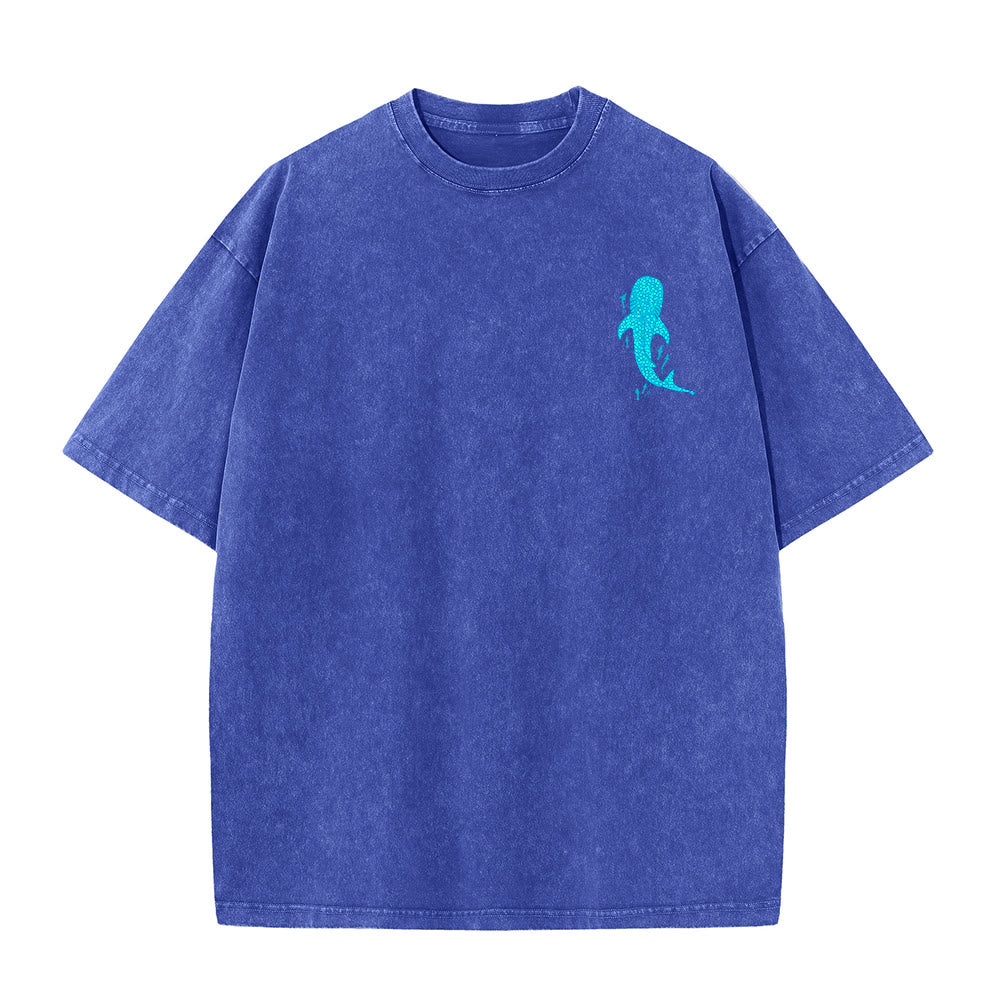 Christianartworkshop I Will Be With You Double Sided Unisex Washed T-shirt - image 14