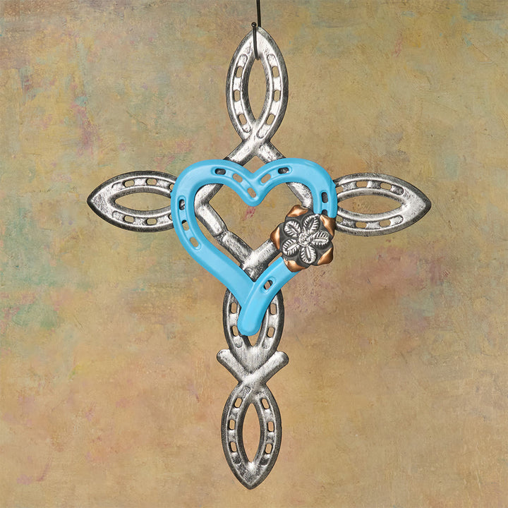 Christianartworkshop Cross with Heart Wall Decor: Love & Faith for Spiritual Spaces - image 6