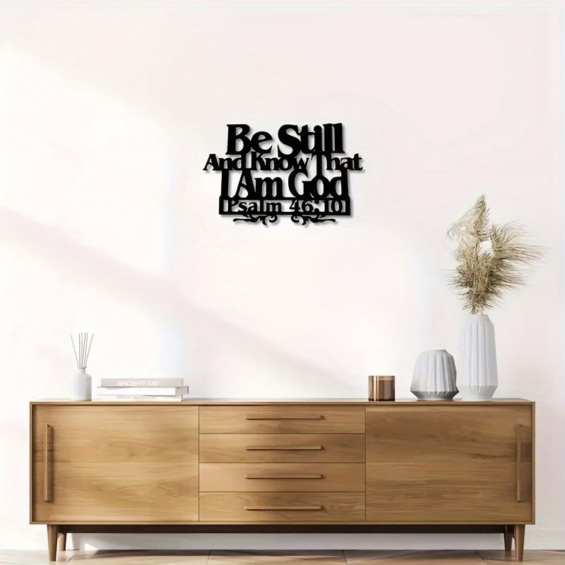 Christianartworkshop Psalm 46:10 Faith Decor: Quiet Reminder of His Sovereignty - image 2