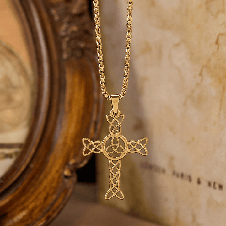 Christianartworkshop Irish Saint Patrick Cross: Tactile Faith Reminder for Daily Routines - image 2