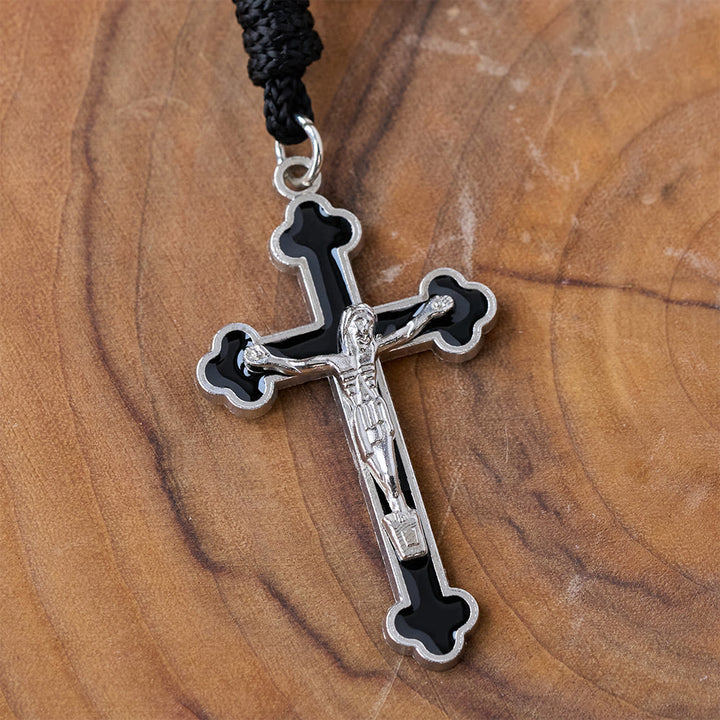 Hand-Woven Baseball Beads Sports Prayer Rosary - image 7