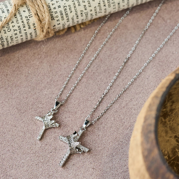 FREE Today: Cross & Crown Sparkle Necklace (2 Sizes): Embody Faith and Regal Devotion - image 3