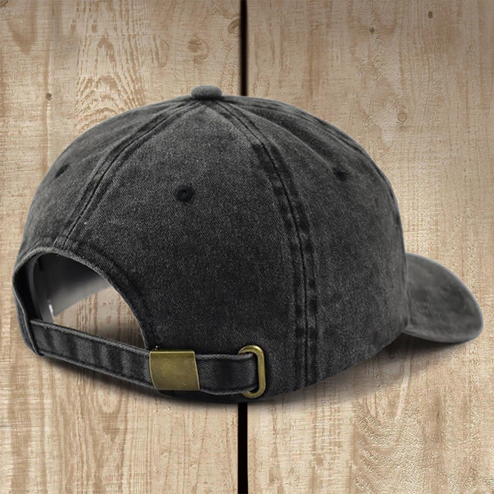 Christianartworkshop Man of God Washed Cotton Baseball Cap: Wear Your Divine Identity with Pride - image 3