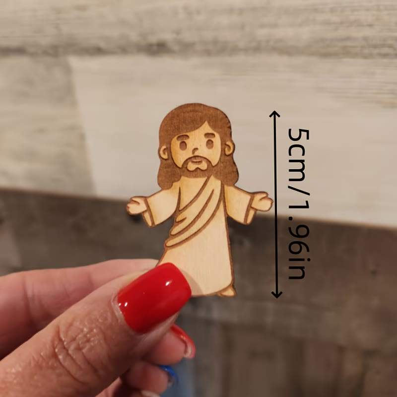 Christianartworkshop Playful Pocket Jesus Set: A Delicate Witness of Faith in Daily Life - image 2