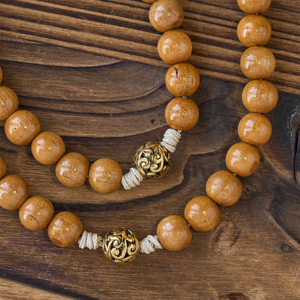 Christianartworkshop Holy Family & Crucifix of 10mm Olive Wood Bead Handmade Rosary for Holy Prayer - image 7