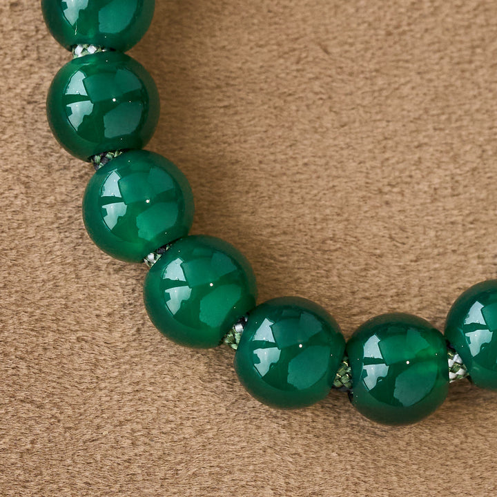 Christianartworkshop Green Aventurine Easter Pocket Rosary with St. Michael Pendant and Celtic Cross - image 5