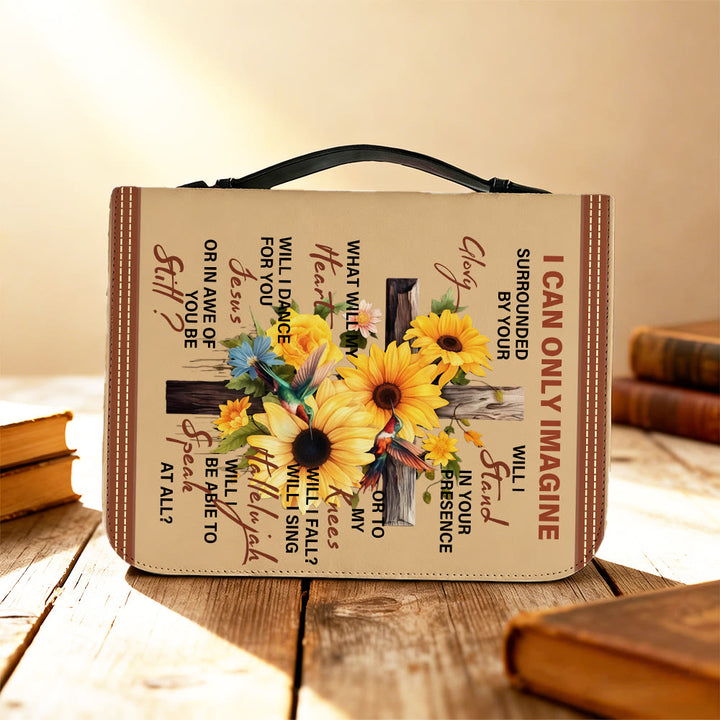Christianartworkshop I Can Only Imagine Sunflower Bible Cover: Awe for His Glory - image 7