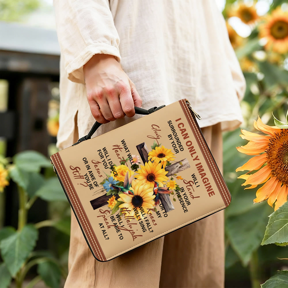 Christianartworkshop I Can Only Imagine Sunflower Bible Cover: Awe for His Glory - image 6