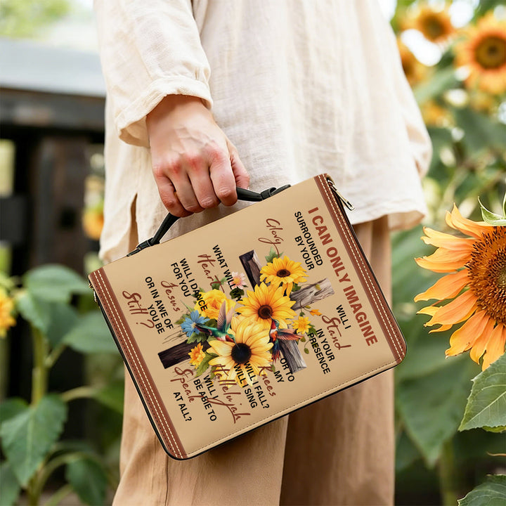 Christianartworkshop I Can Only Imagine Sunflower Bible Cover: Awe for His Glory - image 6