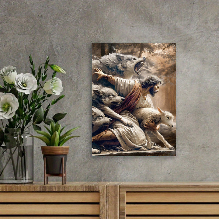 Christianartworkshop Good Shepherd Wall Art Print: Divine Protection & Faithful Devotion - image 8