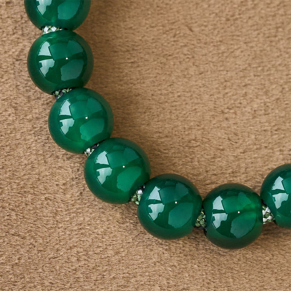 Christianartworkshop Green Aventurine Easter Pocket Rosary with St. Michael Pendant and Celtic Cross - image 7