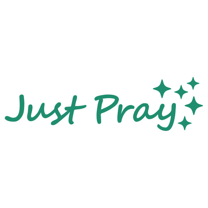 Christianartworkshop Just Pray Star Accent Car Sticker: A Daily Reminder of Prayerful Devotion for Vehicles - Green - Set of 10 - image 11