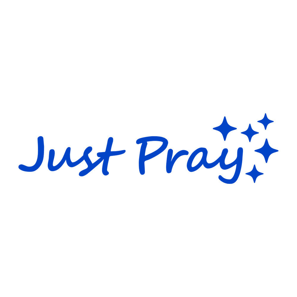 Christianartworkshop Just Pray Star Accent Car Sticker: A Daily Reminder of Prayerful Devotion for Vehicles - Blue - Set of 10 - image 9