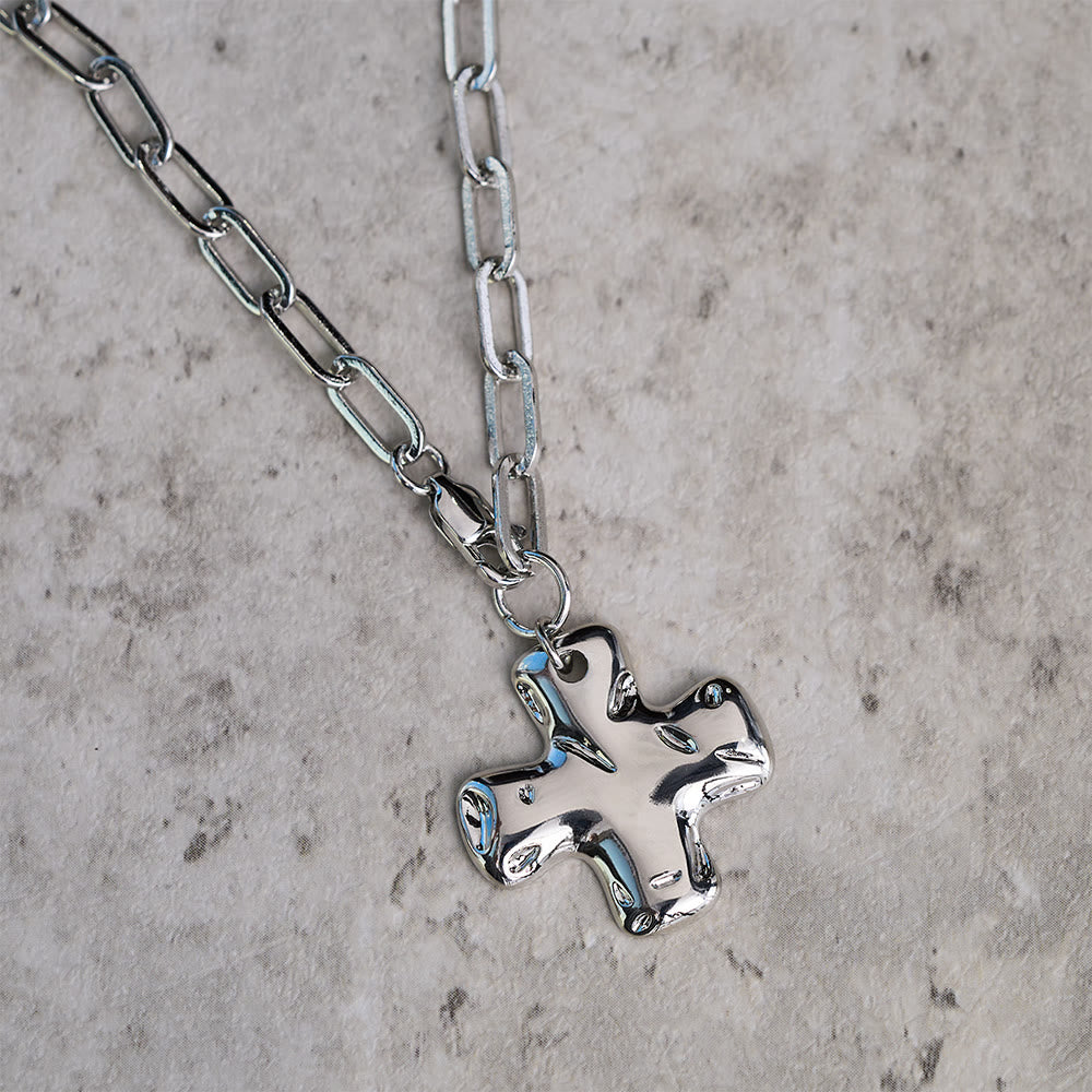 FREE Today: Minimalist Cross Paperclip Link Chain Necklace: A Symbol of Modern Faith & Style - image 9