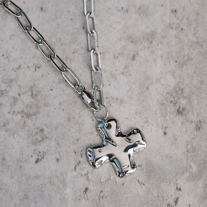FREE Today: Minimalist Cross Paperclip Link Chain Necklace: A Symbol of Modern Faith & Style - image 9