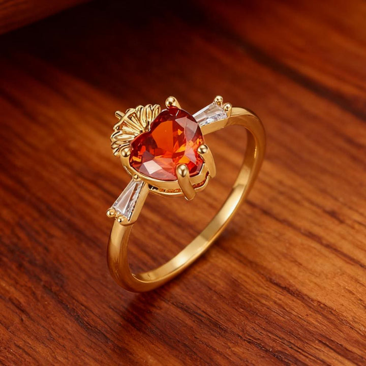 FREE Today: Sacred Heart Crystal Ring: A Symbol of Christ’s Unconditional Love - image 2
