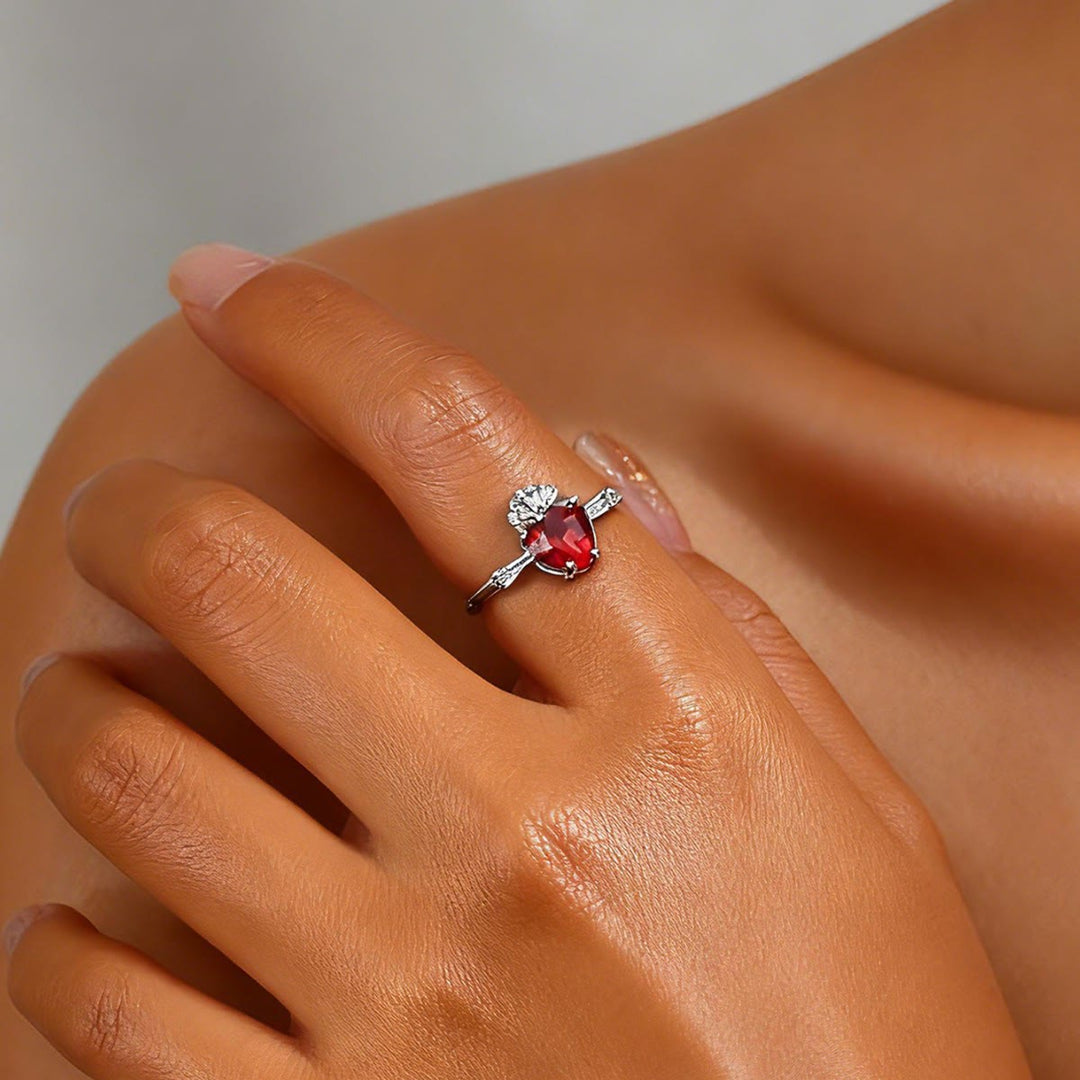 FREE Today: Sacred Heart Crystal Ring: A Symbol of Christ’s Unconditional Love - image 5