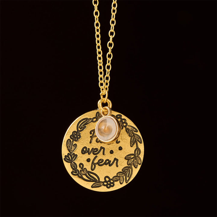 FREE Today: Faith Over Fear Mustard Seed Necklace: A Symbol of Courage & Small Faith - image 1