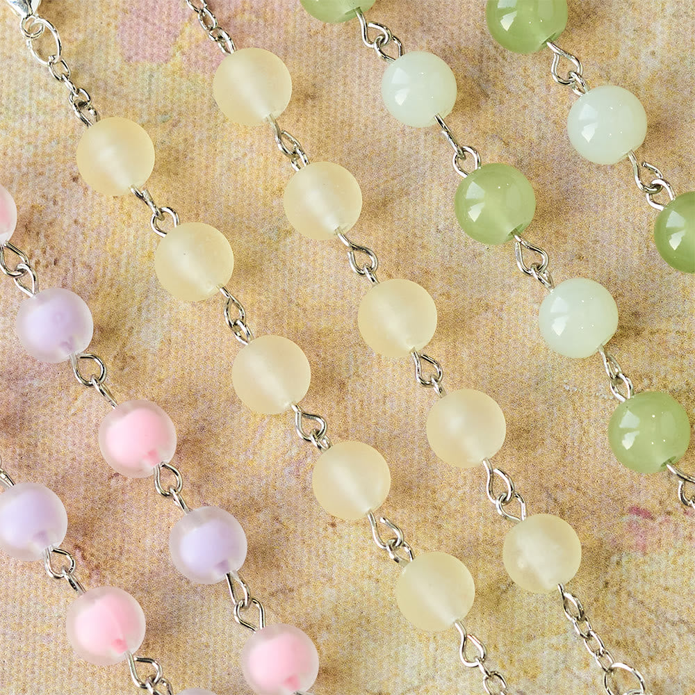 Christianartworkshop 3-Style Pastel Pocket Rosary with Flower Charm: Silver-Toned Crucifix for Marian Prayer - image 14