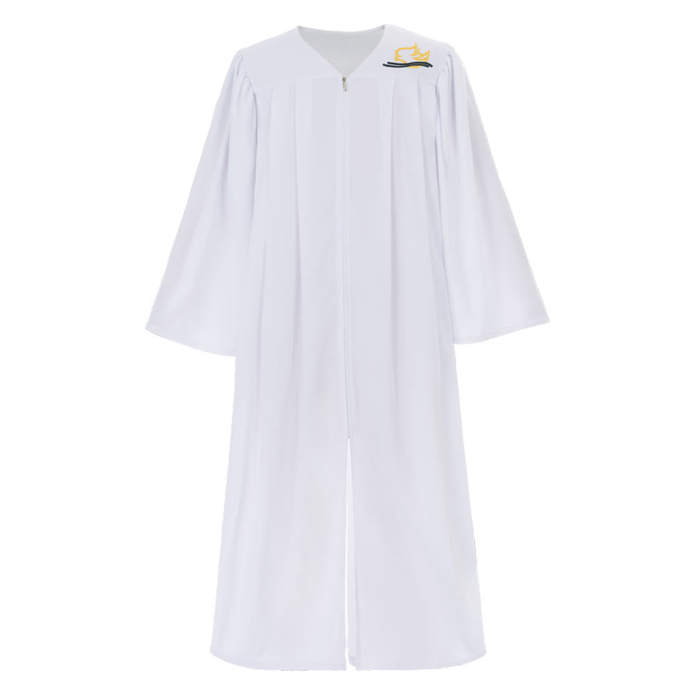Peace Hope Robe Christianartworkshop Dove of the Holy Spirit Clergy Robe - Pure White ...
