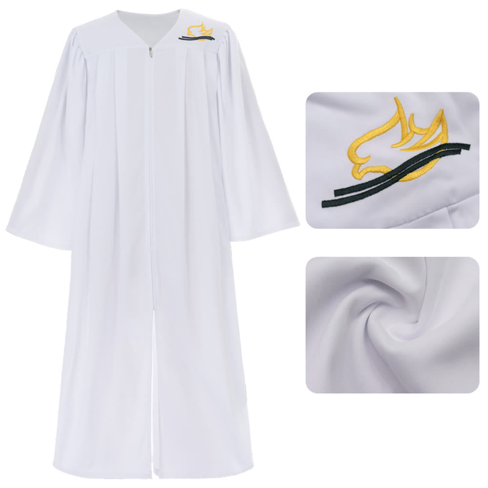 Holy Robe Paint Chart Christianartworkshop Dove of the Holy Spirit Clergy Robe - Pure White ...