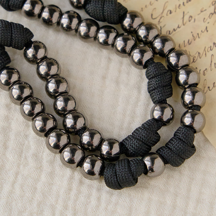 Christianartworkshop Seven Sorrows Paracord Rosary: A Symbol of Marian Compassion & Miraculous Grace - image 3
