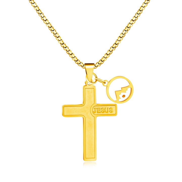 Christianartworkshop Jesus Engraved Mustard Seed Cross Necklace: A Symbol of Christ’s Love & Faith’s Power - Golden - image 10