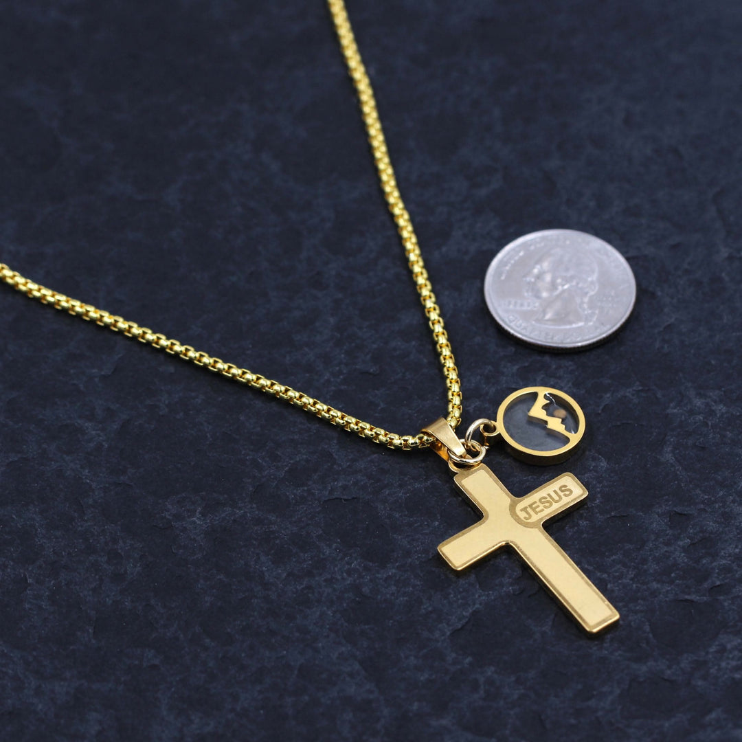 Christianartworkshop Jesus Engraved Mustard Seed Cross Necklace: A Symbol of Christ’s Love & Faith’s Power - image 11