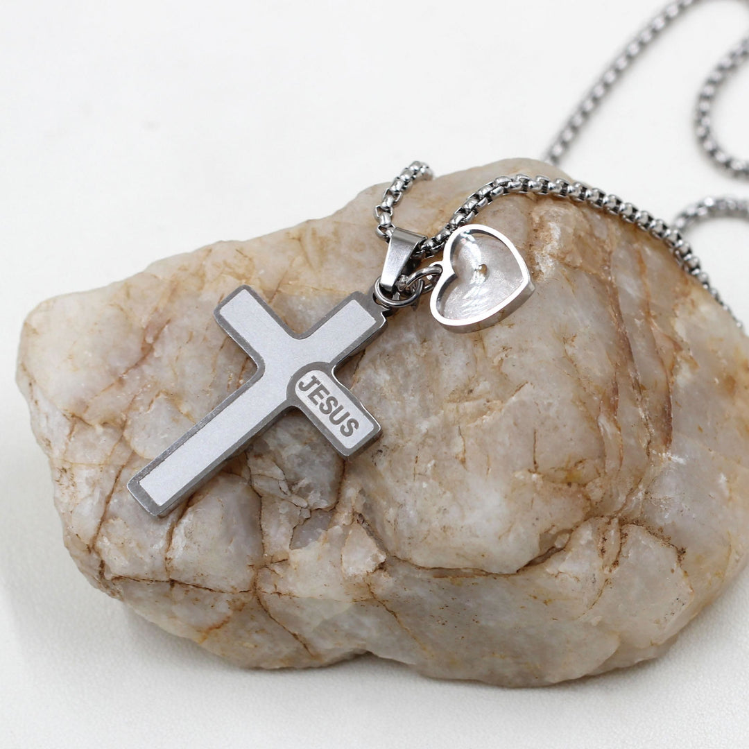 Christianartworkshop Jesus Engraved Mustard Seed Cross Necklace: A Symbol of Christ’s Love & Faith’s Power - image 6