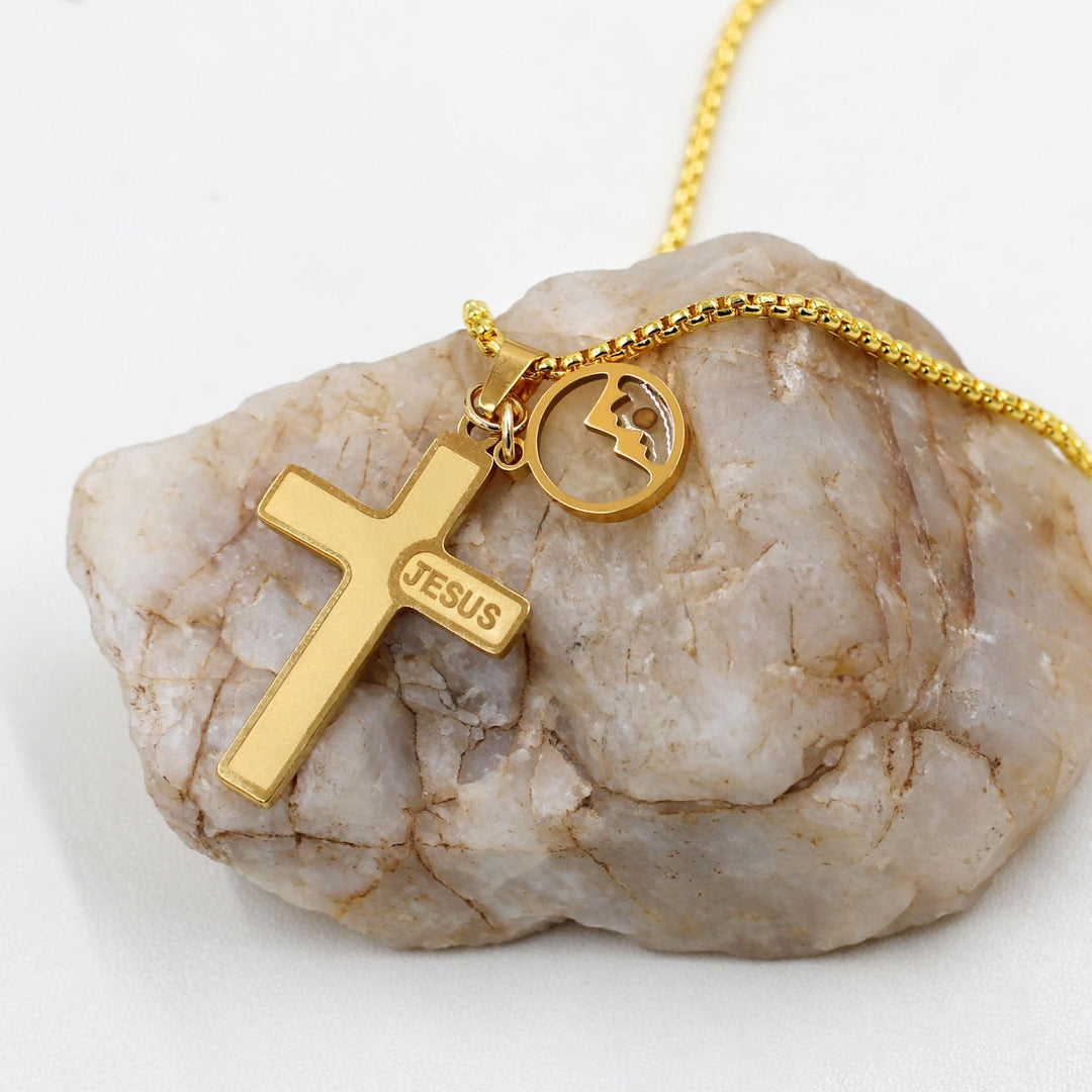Christianartworkshop Jesus Engraved Mustard Seed Cross Necklace: A Symbol of Christ’s Love & Faith’s Power - image 14