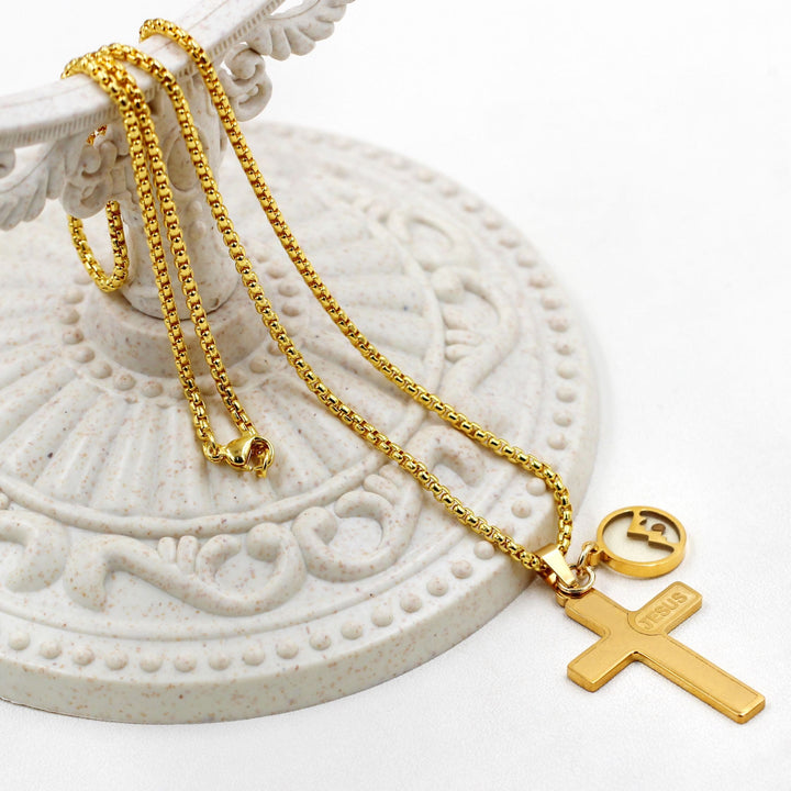Christianartworkshop Jesus Engraved Mustard Seed Cross Necklace: A Symbol of Christ’s Love & Faith’s Power - image 12