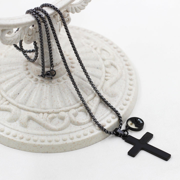Christianartworkshop Jesus Engraved Mustard Seed Cross Necklace: A Symbol of Christ’s Love & Faith’s Power - image 4