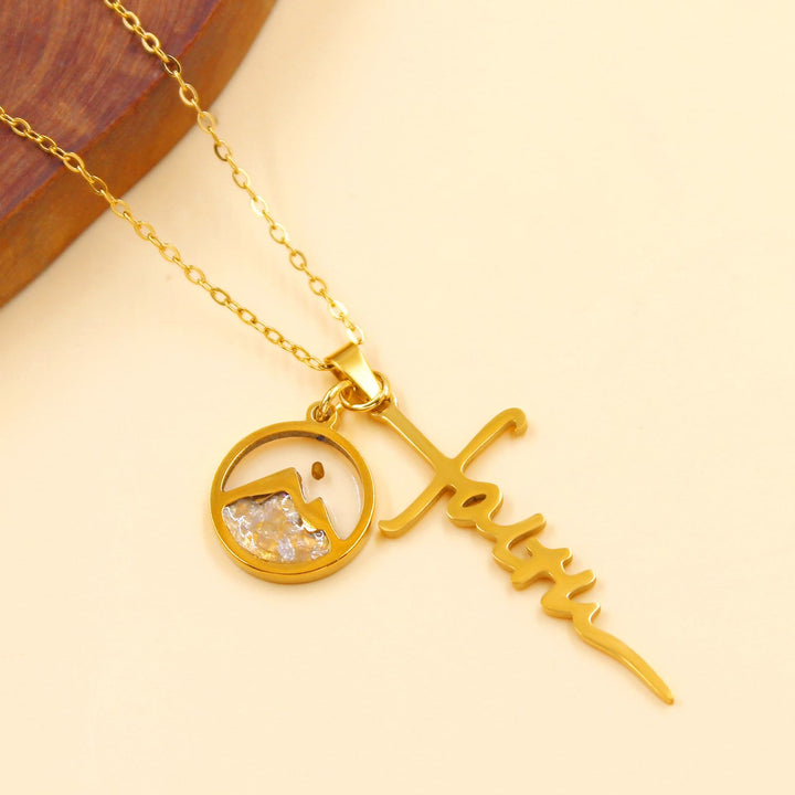 Christianartworkshop Faith Script Cross Mustard Seed Necklace: A Symbol of Mountain-Moving Belief - image 19